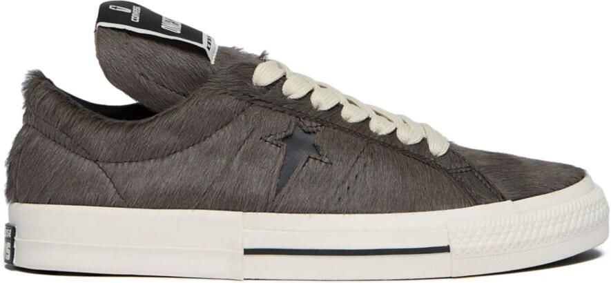 Rick Owens Onestr Pony Hair Sneakers - Foto 2