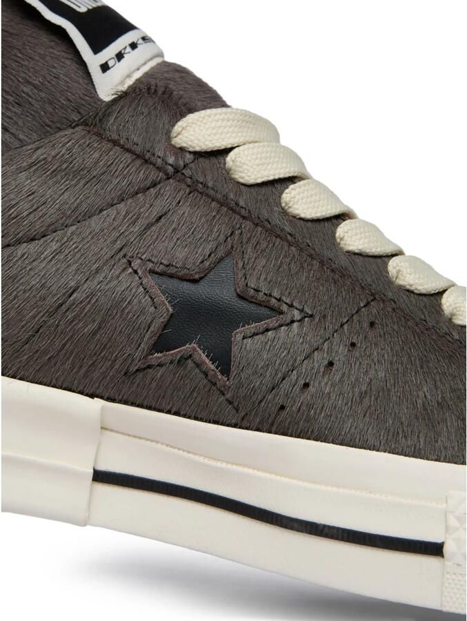 Rick Owens Onestr Pony Hair Sneakers