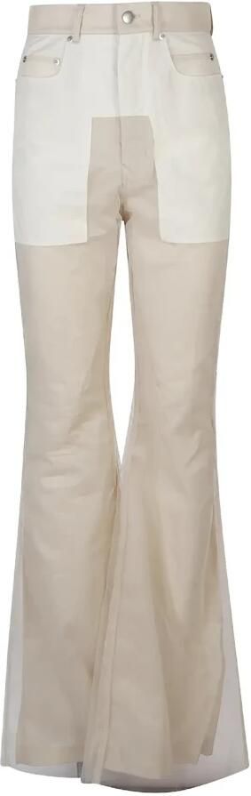 Rick Owens Pantaloni Bolan Bootcut Sand