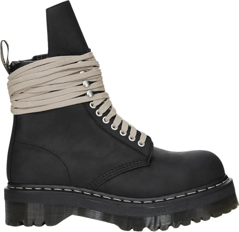 Rick Owens Quad Sole Steel Toe Boot