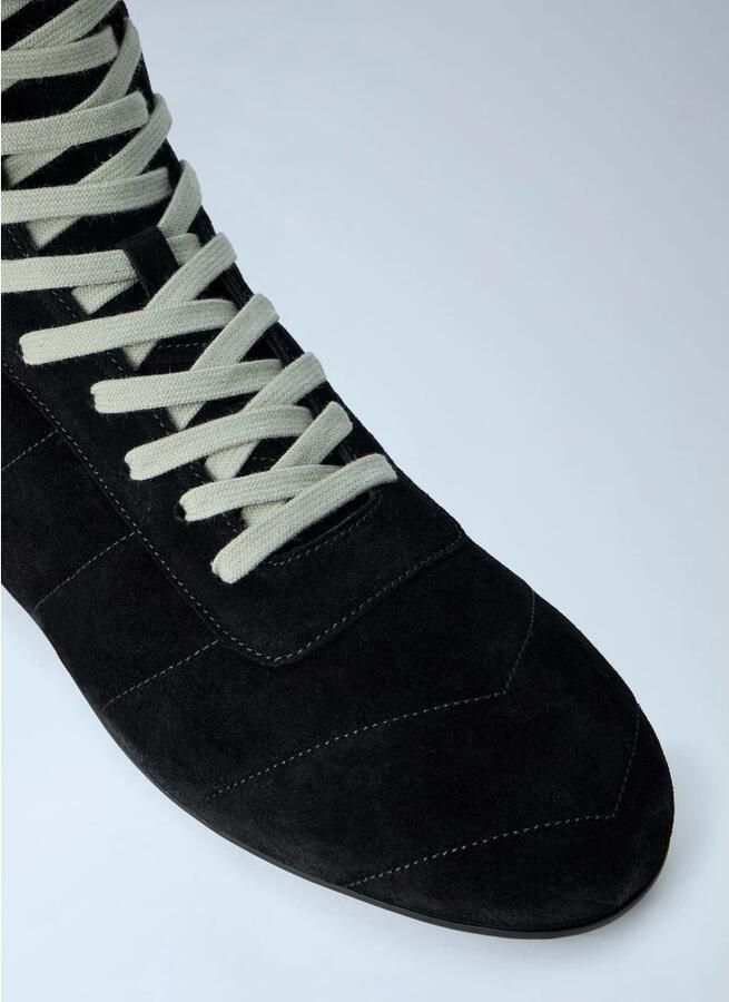 Rick Owens Quilted Minimal High Sneaks - Foto 4