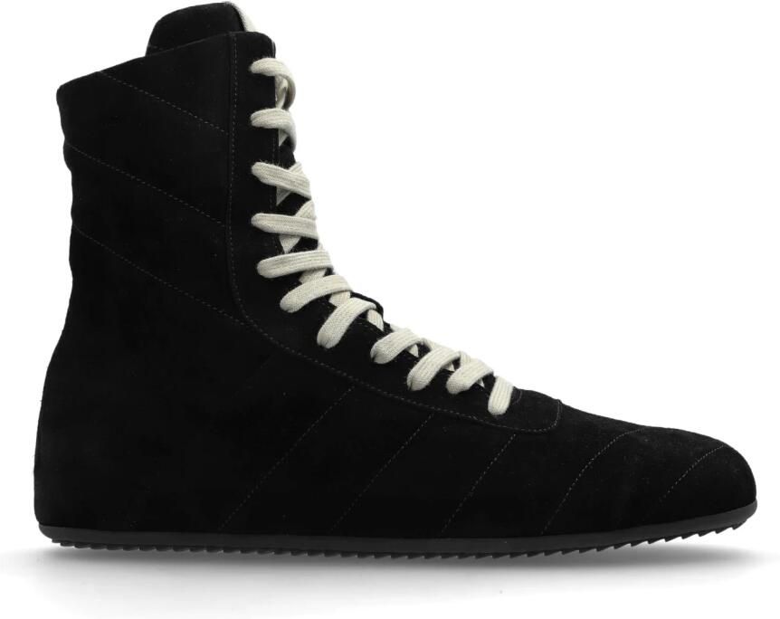 Rick Owens Quilted Minimal High Sneaks