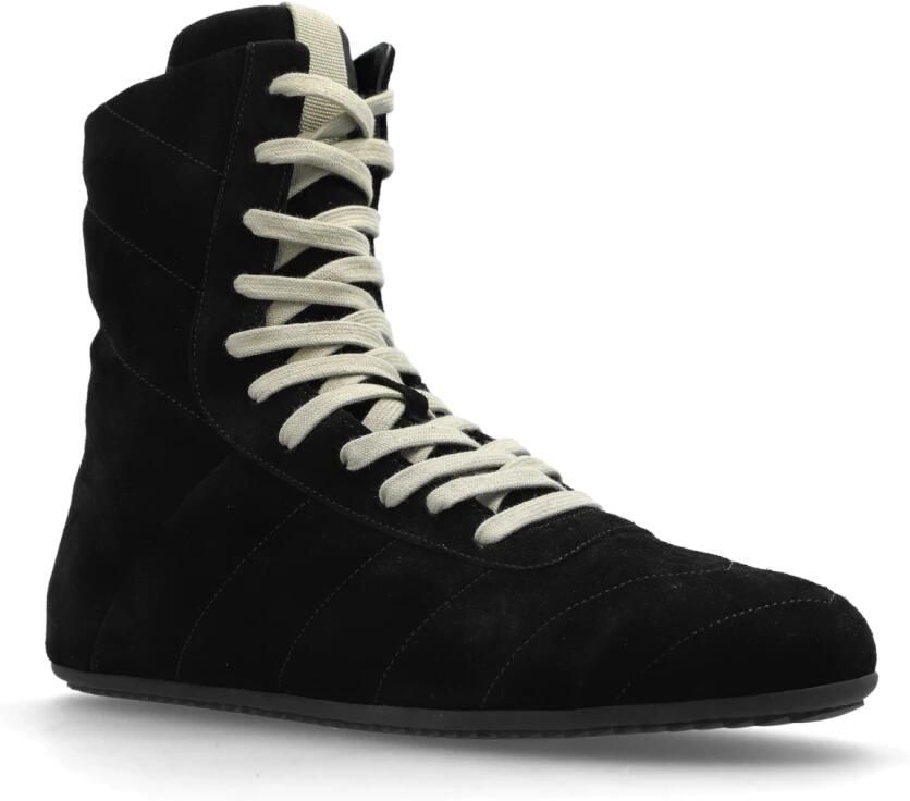 Rick Owens Quilted Minimal High Sneaks - Foto 3