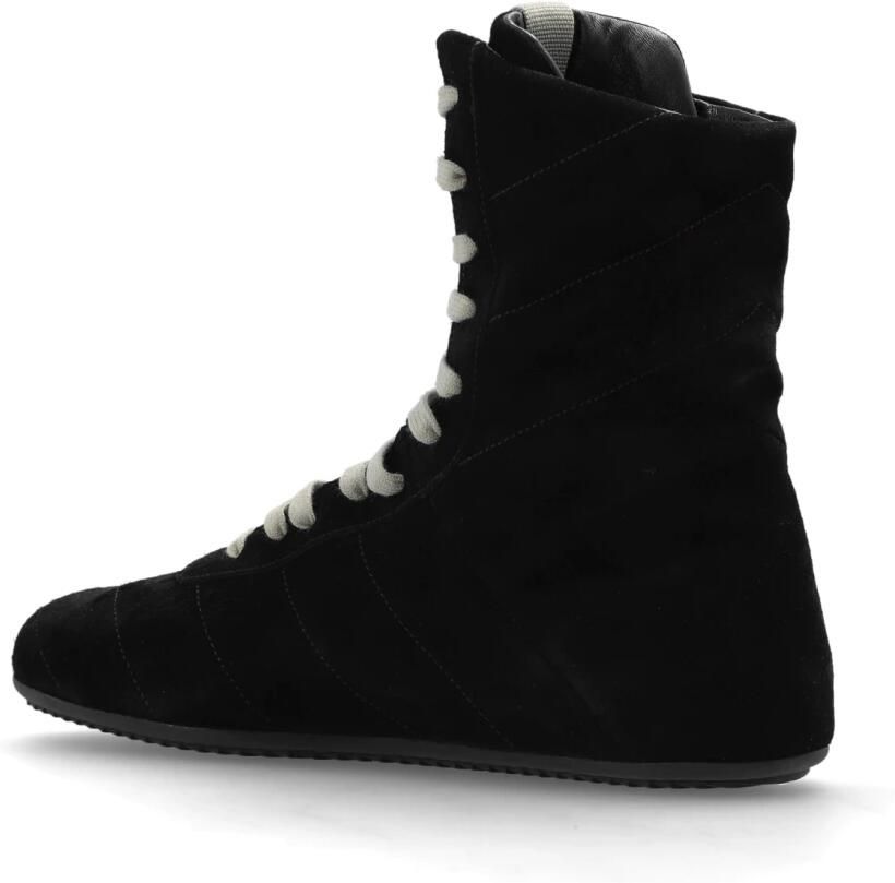 Rick Owens Quilted Minimal High Sneaks - Foto 2