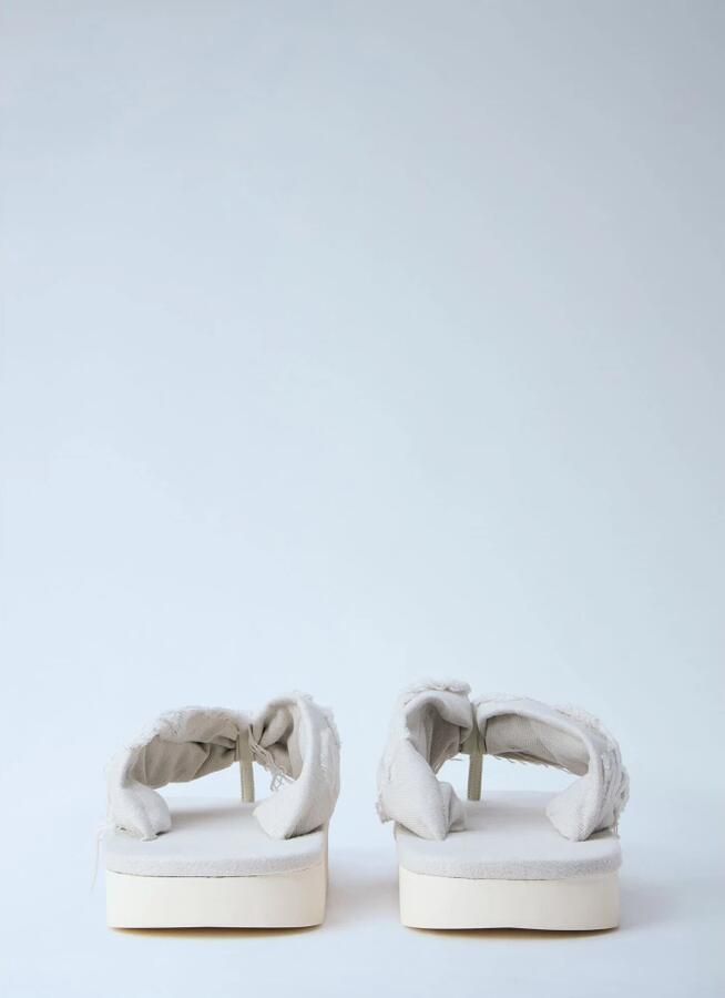 Rick Owens Sandalen met bandjes met gerafelde rand - Foto 5