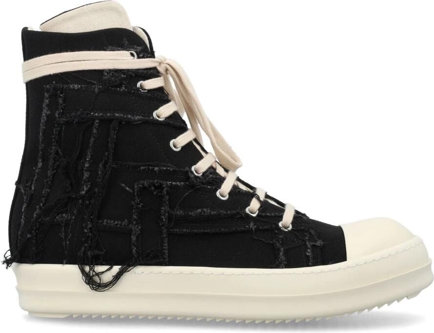 Rick Owens Slash Denim Sneakers