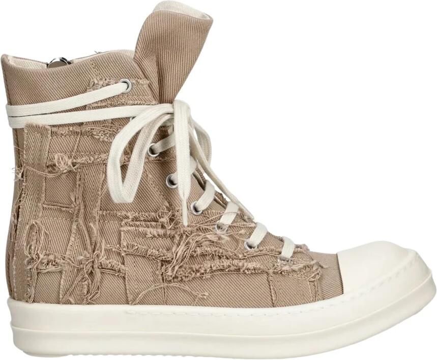 Rick Owens Slash High-Top Sneakers
