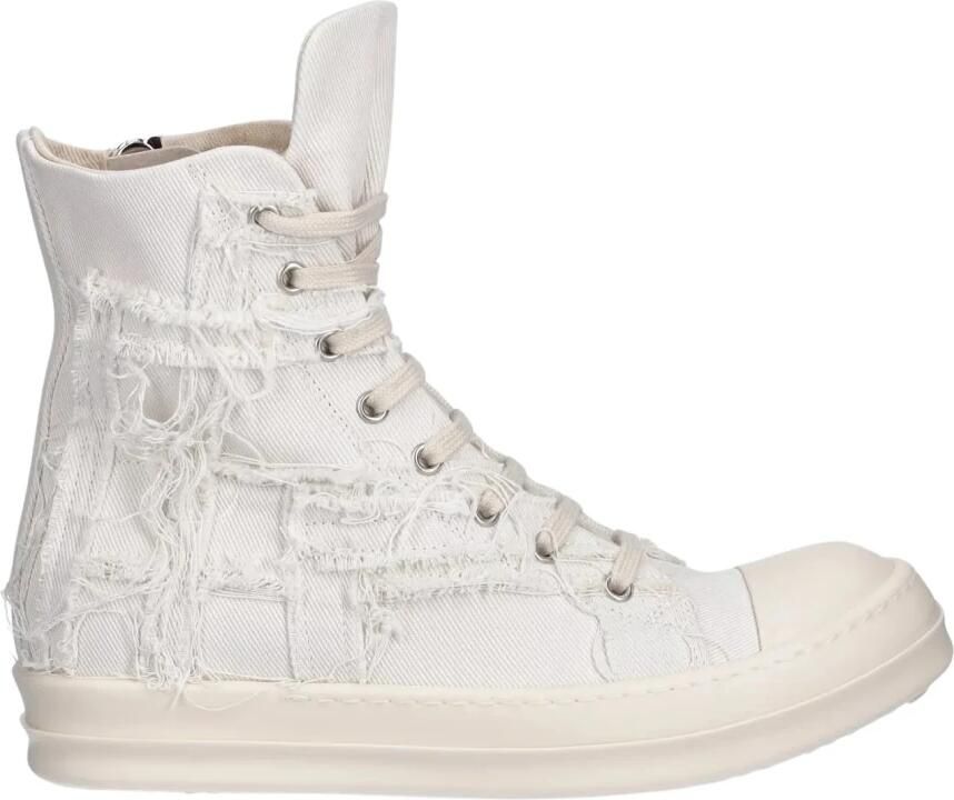 Rick Owens Slash High-Top Sneakers
