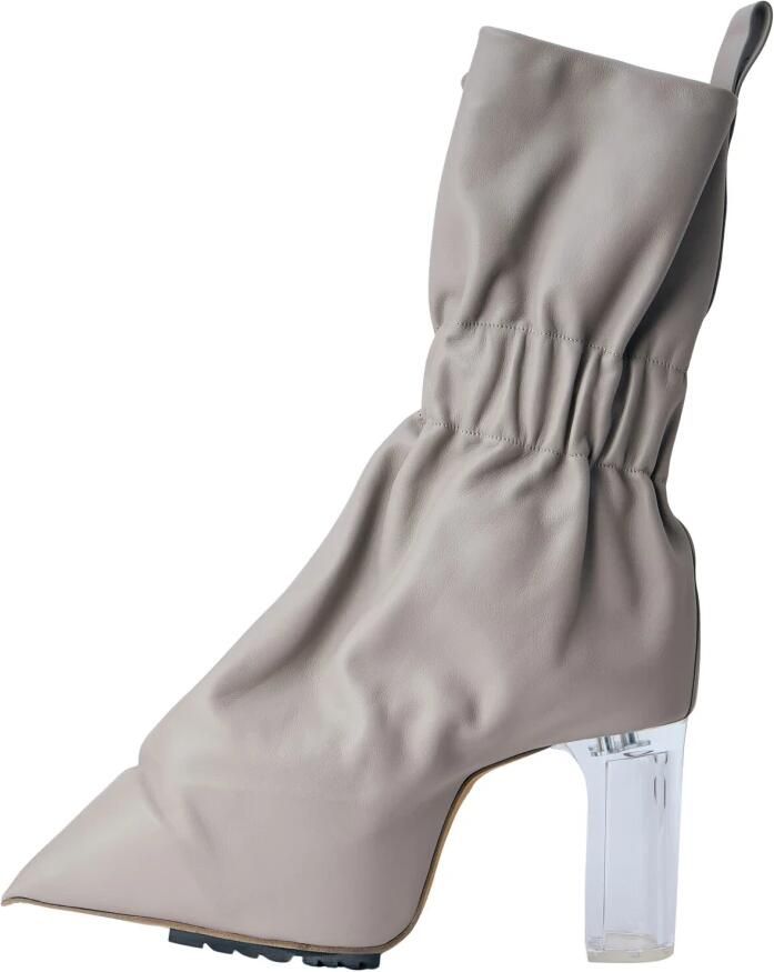 Rick Owens Taquito Leren Enkelboots