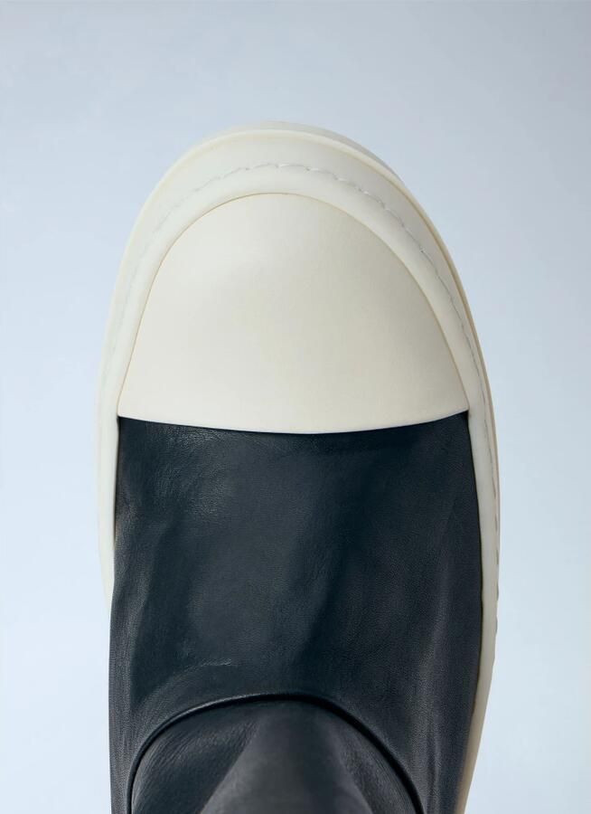 Rick Owens Tower Hoge Leren Laarzen - Foto 6