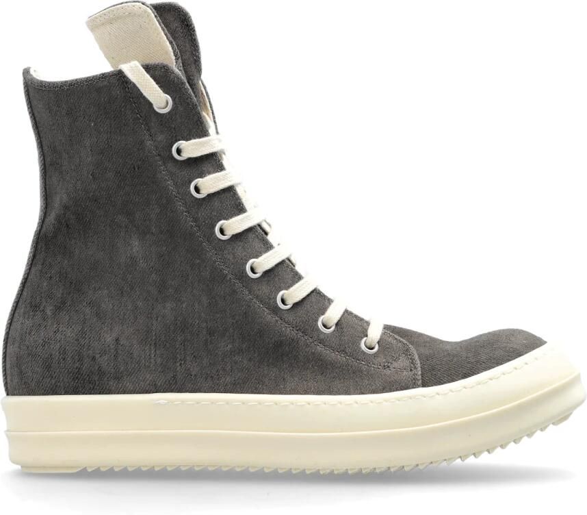 Rick Owens Vegan Sneaks High-Top Sneakers