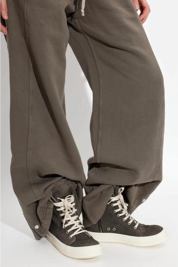 Rick Owens Vegan Sneaks High-Top Sneakers - Foto 4