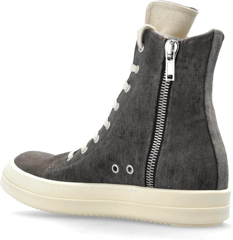 Rick Owens Vegan Sneaks High-Top Sneakers - Foto 2