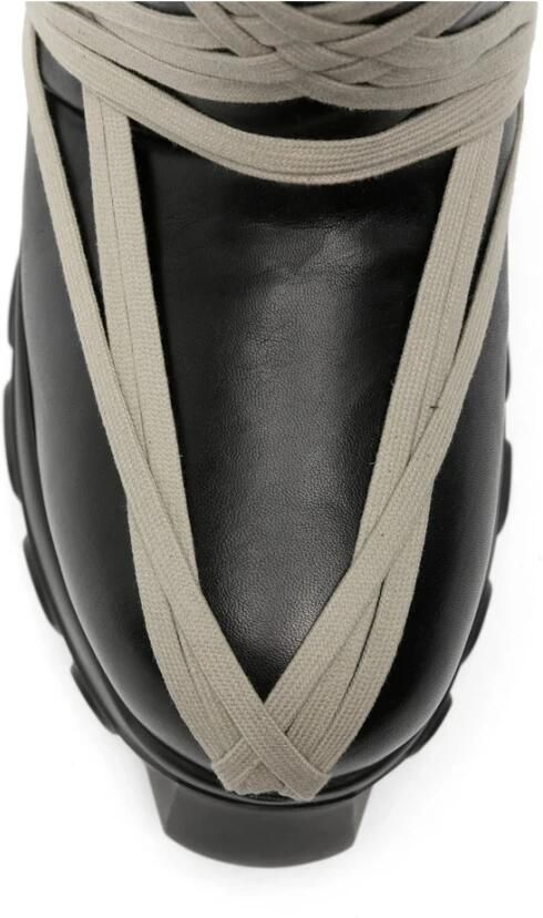 Rick Owens Wrap-Around Veterschoenen met Plateau - Foto 4