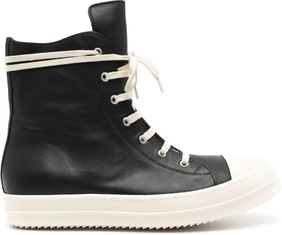 Rick Owens Enkelhoge 'Loo Sneakers' Black Heren