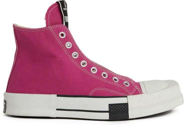 Rick Owens Verhoog je sneaker game met Drkshdw veterschoenen Pink Dames