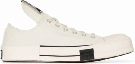 Rick Owens Drkstr Chuck 70 Low Top Sneakers Wit Dames