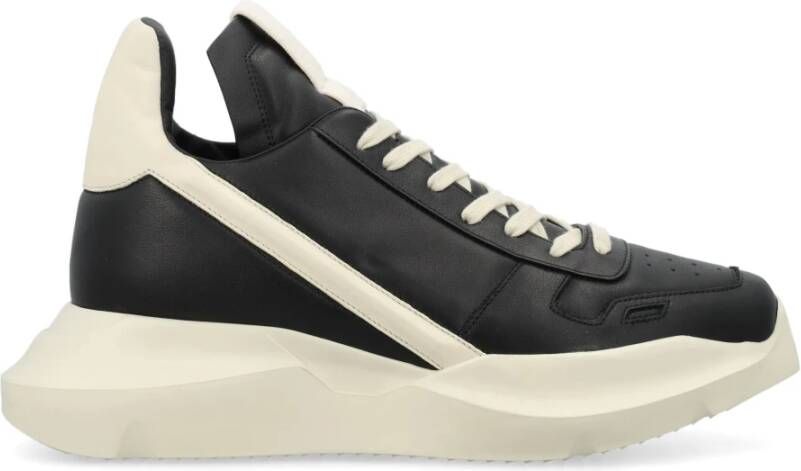 Rick Owens Stijlvolle Geth Runner Schoenen Black Heren
