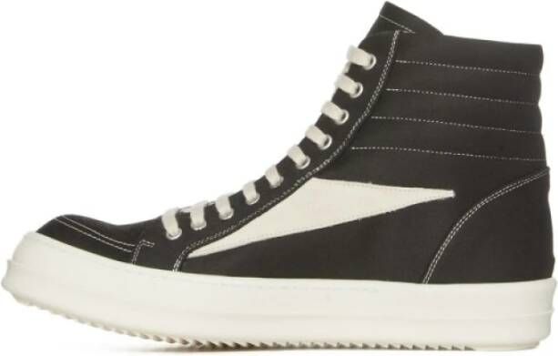 Rick Owens Vintage High Top Sneakers Black Heren