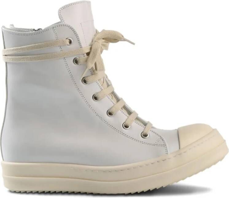 Rick Owens Witte Milk Sneakers