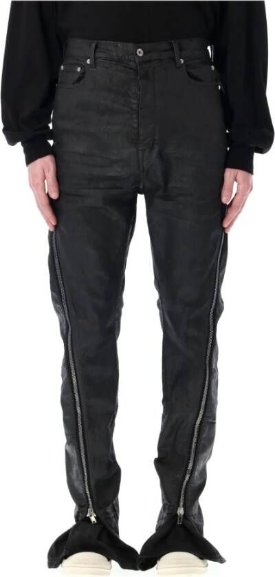 Rick Owens Zwarte Boot Cut Denim Jeans