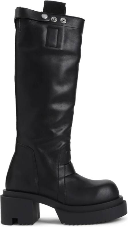 Rick Owens Zwarte enkellaarzen voor vrouwen