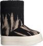 Rick Owens Zwarte Gewatteerde Instap Flatform Schoenen - Thumbnail 1