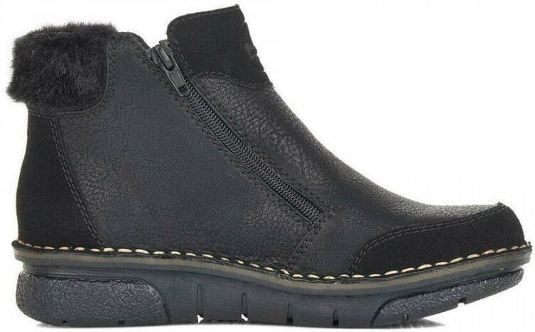 Rieker Booties 73352 00 Vrouwen Zwart Laarzen - Foto 5