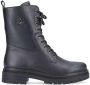 Rieker Zwarte Casual Enkellaarsjes voor Dames Black Dames - Thumbnail 12