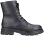 Rieker Zwarte casual gesloten laarzen Black Dames - Thumbnail 8