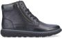 Rieker Zwarte gesloten booties voor heren Zwart Heren - Thumbnail 1