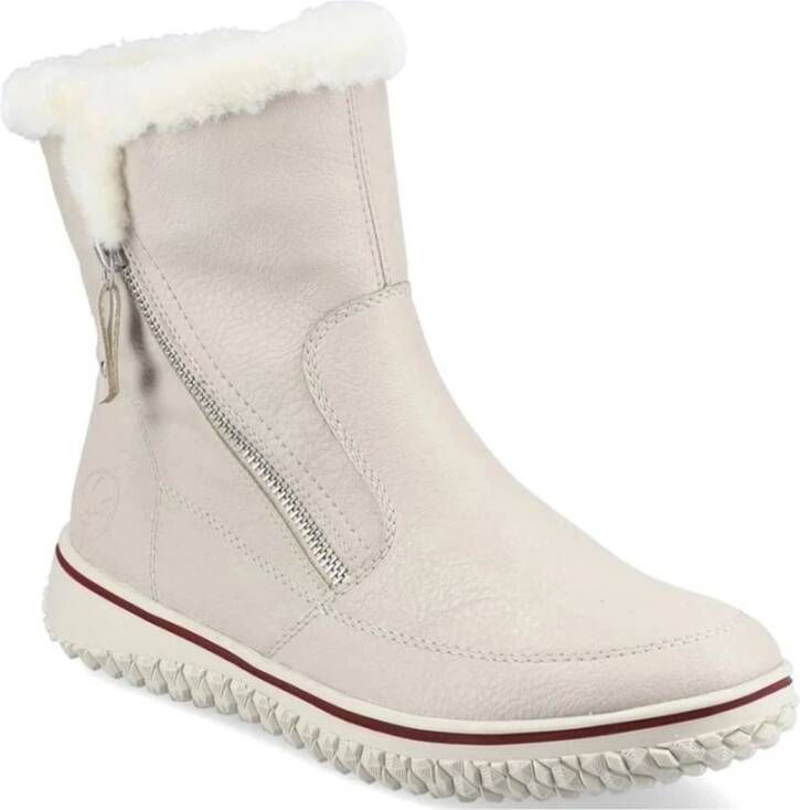 Rieker Beige Casual Gesloten Booties Beige Dames