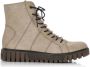 Rieker Beige Casual Gesloten Booties Vrouwen Beige Dames - Thumbnail 1