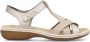 Rieker Beige Casual Platte Sandalen Vrouwen Multicolor Dames - Thumbnail 1