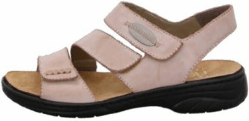Rieker Beige Comfort Sandalen voor Dames