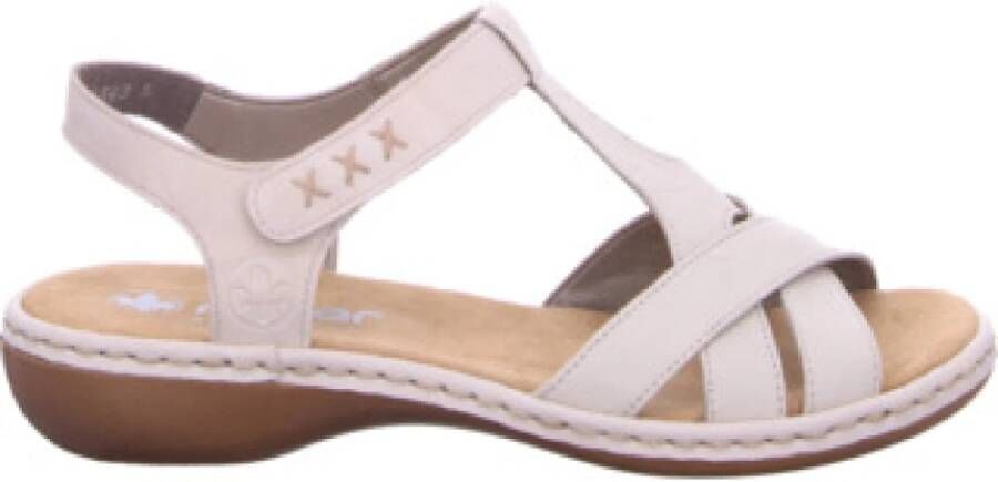 Rieker Beige Dames Sandalen Stijlvol en Comfortabel - Foto 2
