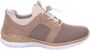 Rieker Slip-on sneakers instapschoen lage schoen slipper vrijetijdsschoen met elastische instap - Thumbnail 1