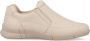 Rieker Beige Leren Sneakers voor Dames Beige Dames - Thumbnail 1