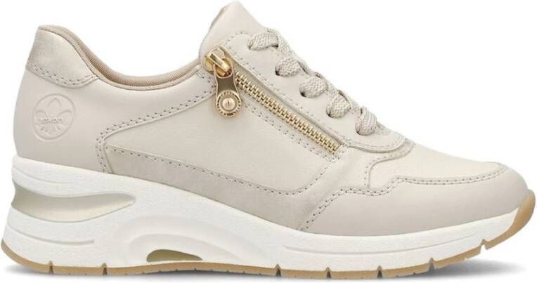 Rieker Beige Sneakers voor Vrouwen