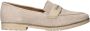 Rieker Beige Suède Loafer met Leren Voetbed Beige Dames - Thumbnail 2