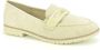 Rieker Beige Suède Mocassin Schoenen - Thumbnail 1