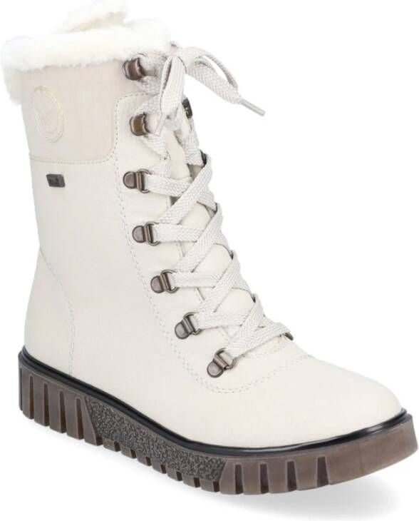 Rieker Beige Gesloten Booties Beige Dames