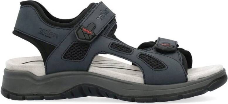 Rieker Trekkingsandalen zomerschoen outdoorsandaal vrijetijdssandaal met klittenbandsluitingen