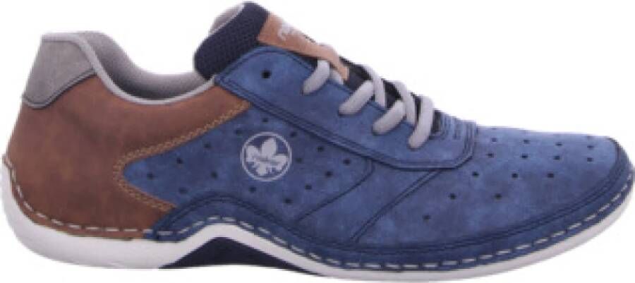 Rieker Sneakers veterschoen lage schoen vrijetijdsschoen met memosoft binnenzool