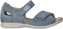 Rieker Blauwe Comfort Sandaal Blue Dames - Thumbnail 2