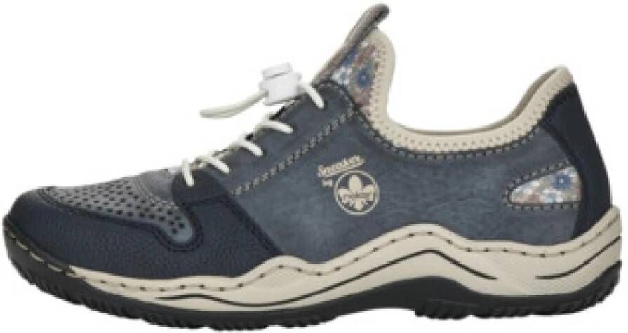 Rieker Blauwe Comfort Slipper voor Dames