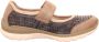 Rieker Blauwe Damen Ballerina Slipper - Thumbnail 1