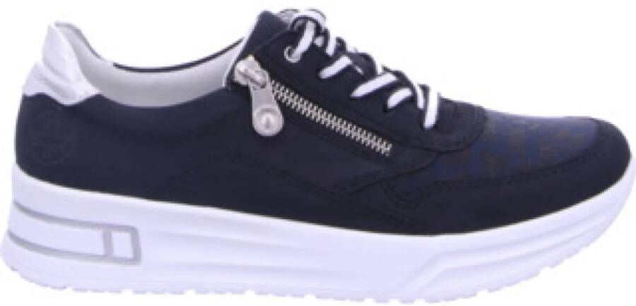 Rieker Plateausneakers veterschoenen lage schoen vrijetijdsschoen met zachte inlegzool