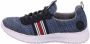 Rieker Blauwe Damen Sneakers Synthetisch Materiaal - Thumbnail 1