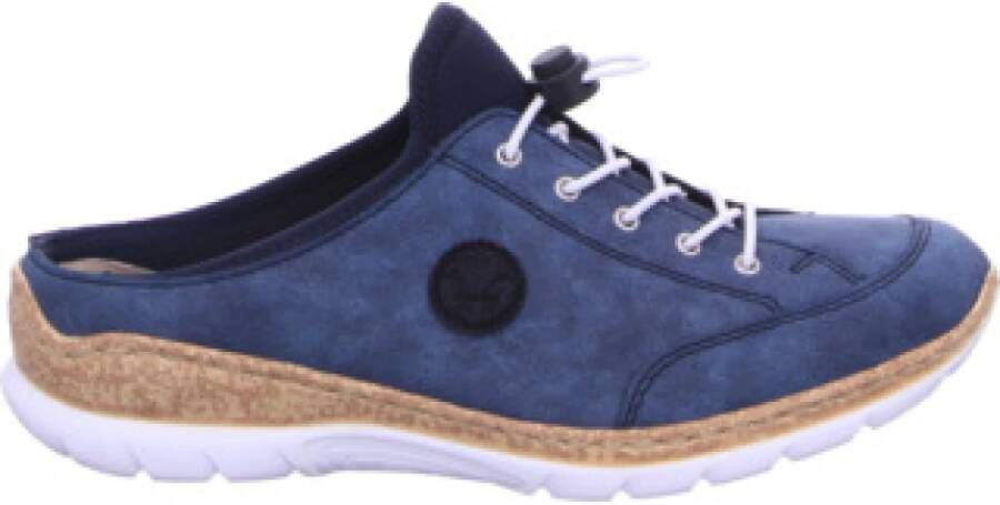 Rieker Clogs sabot instapschoen sneaker met memosoft-inrichting